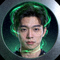 MVP选手Zero的比赛头像，绿色光效